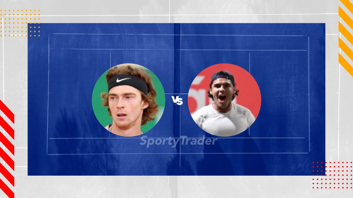 Pronostic Andrey Rublev vs Alex Hernandez