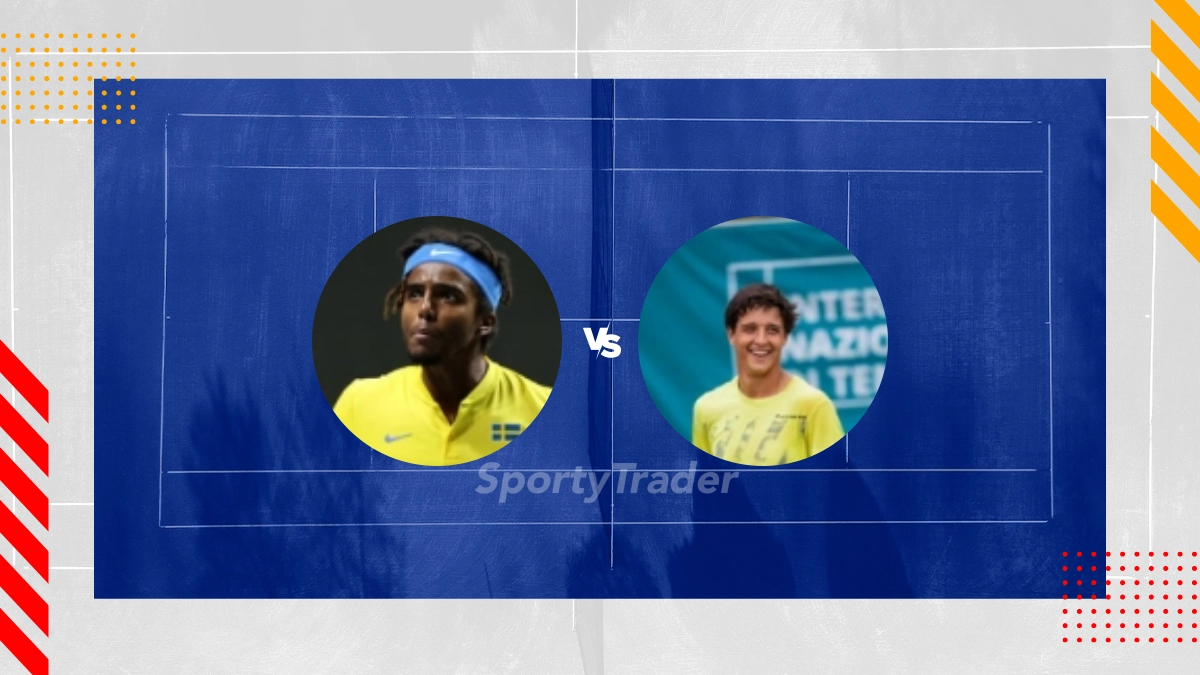 Pronóstico Elias Ymer vs Luciano Darderi