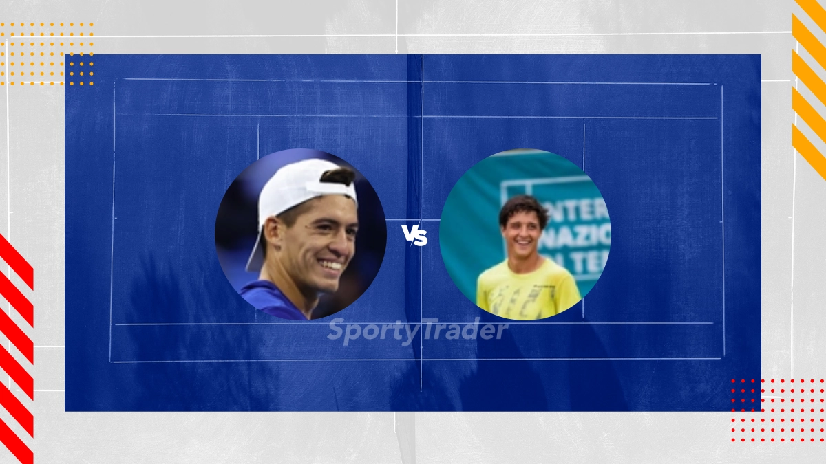 Pronostic Sebastian Baez vs Luciano Darderi