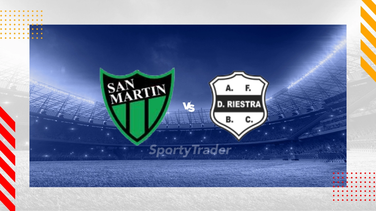 Pronóstico San Martín De San Juan vs Deportivo Riestra