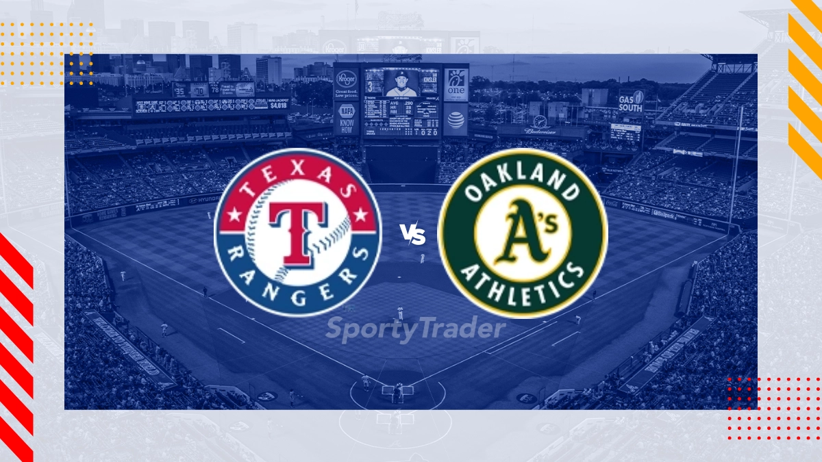 Pronóstico Texas Rangers vs Oakland Athletics