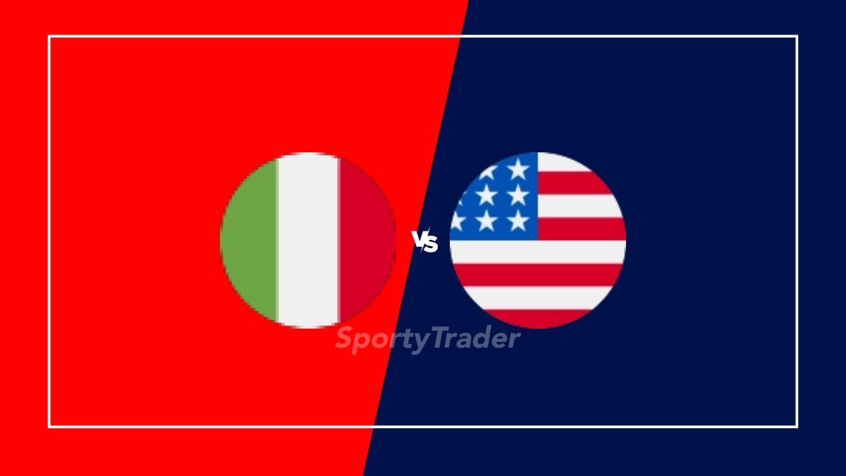 Palpite Itália M vs Estados Unidos M