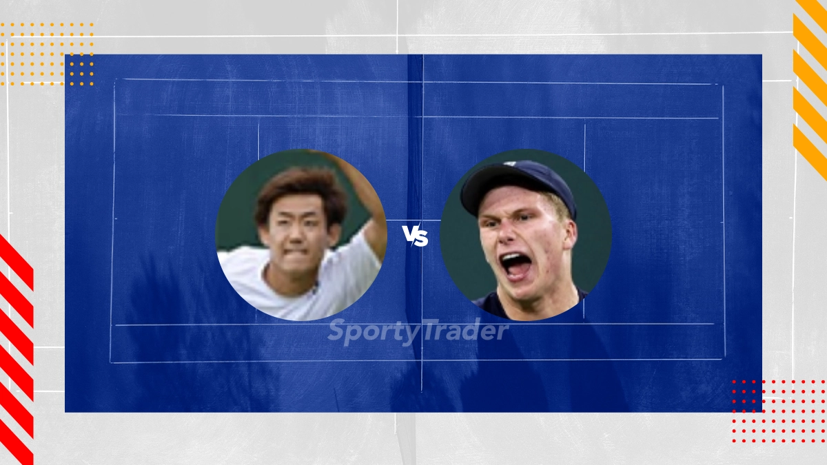 Pronostic Yoshihito Nishioka vs Jenson Brooksby