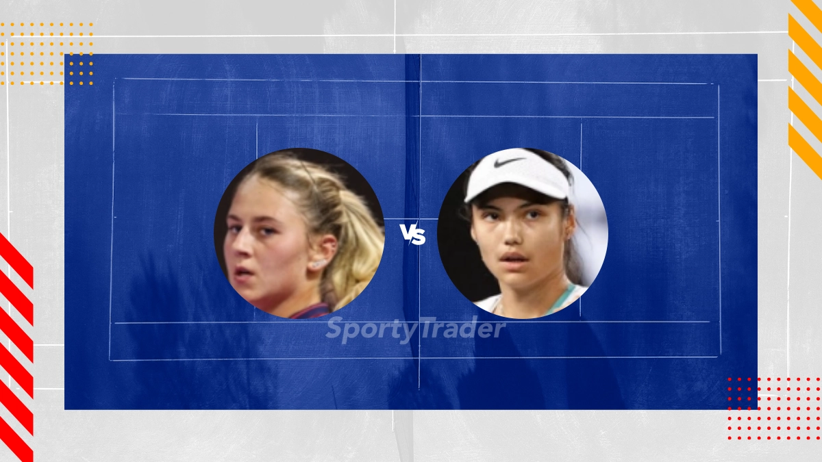 Pronostico Marta Kostyuk vs Emma Raducanu