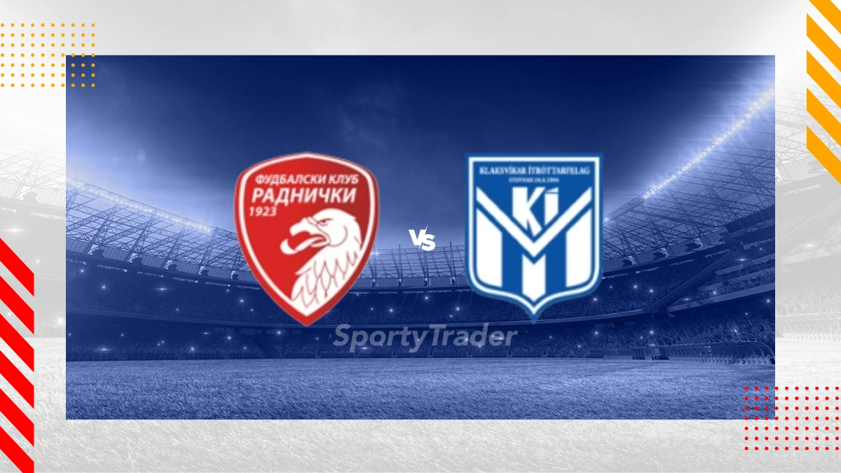 Pronostic FK Radnicki 1923 Kragujevac vs KI Klaksvik