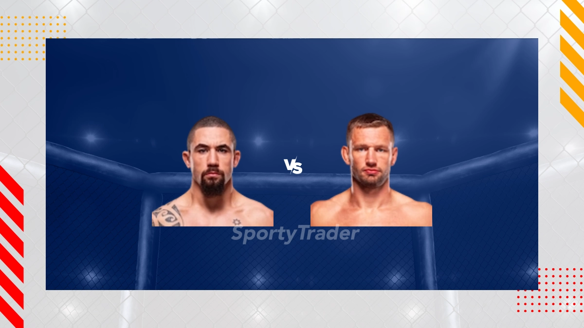 Pronóstico Robert Whittaker vs Reinier de Ridder