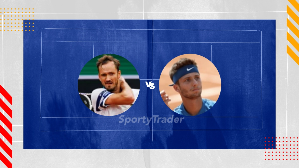 Pronóstico Daniil Medvedev vs Corentin Moutet
