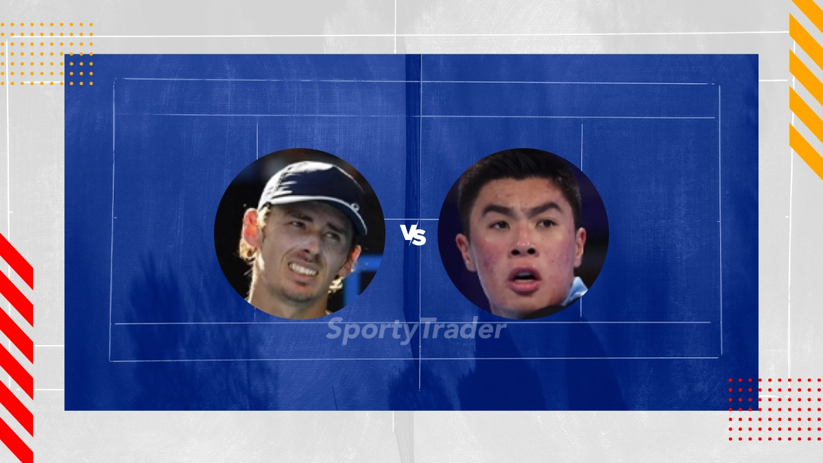 Alex De Minaur vs. Brandon Nakashima Prognose
