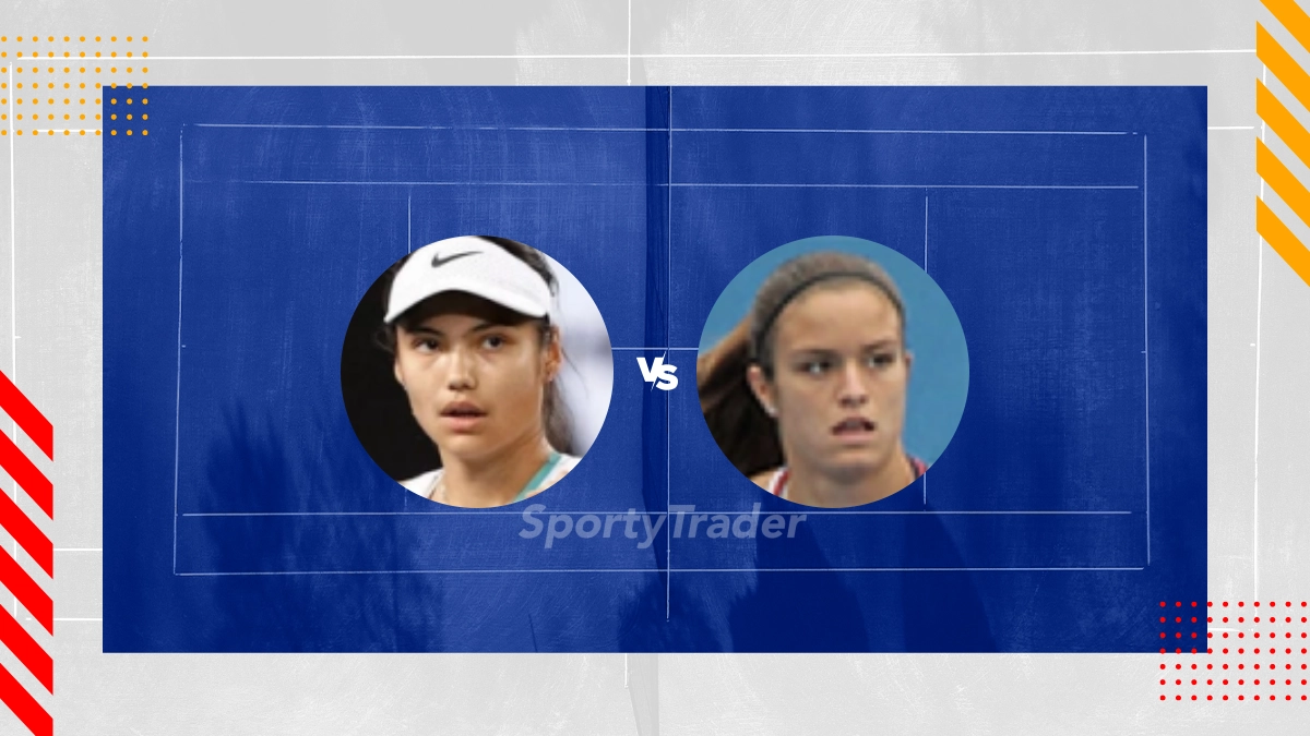 Pronostico Emma Raducanu vs Maria Sakkari