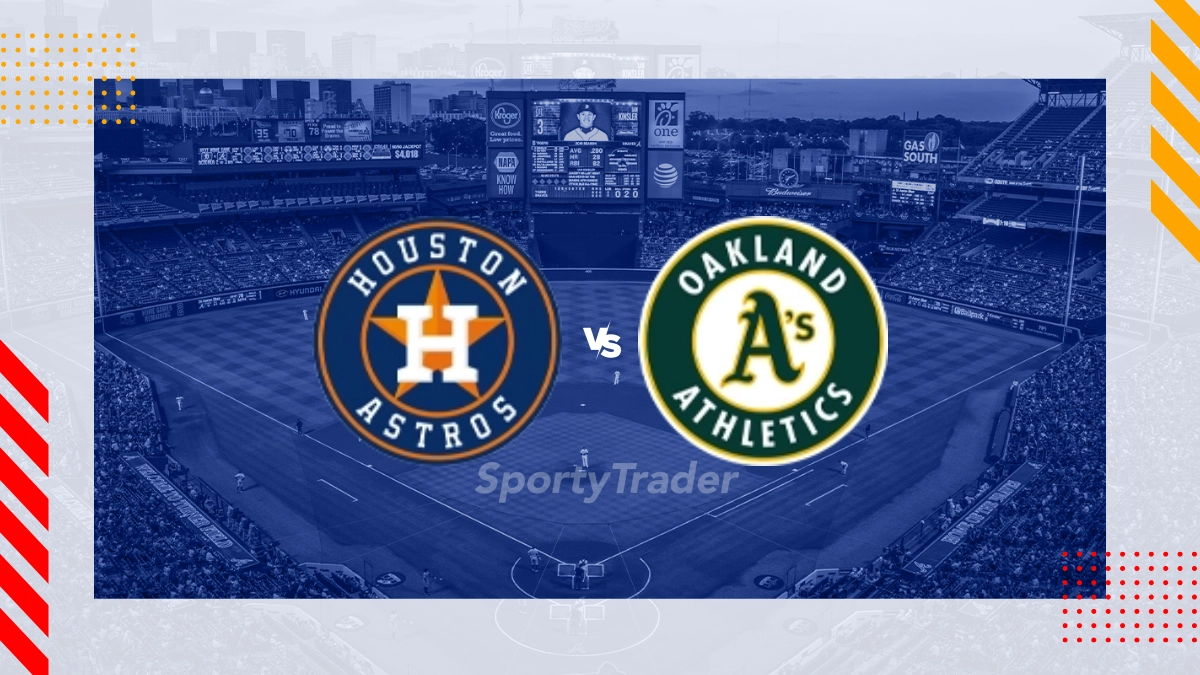 Pronóstico Houston Astros vs Oakland Athletics