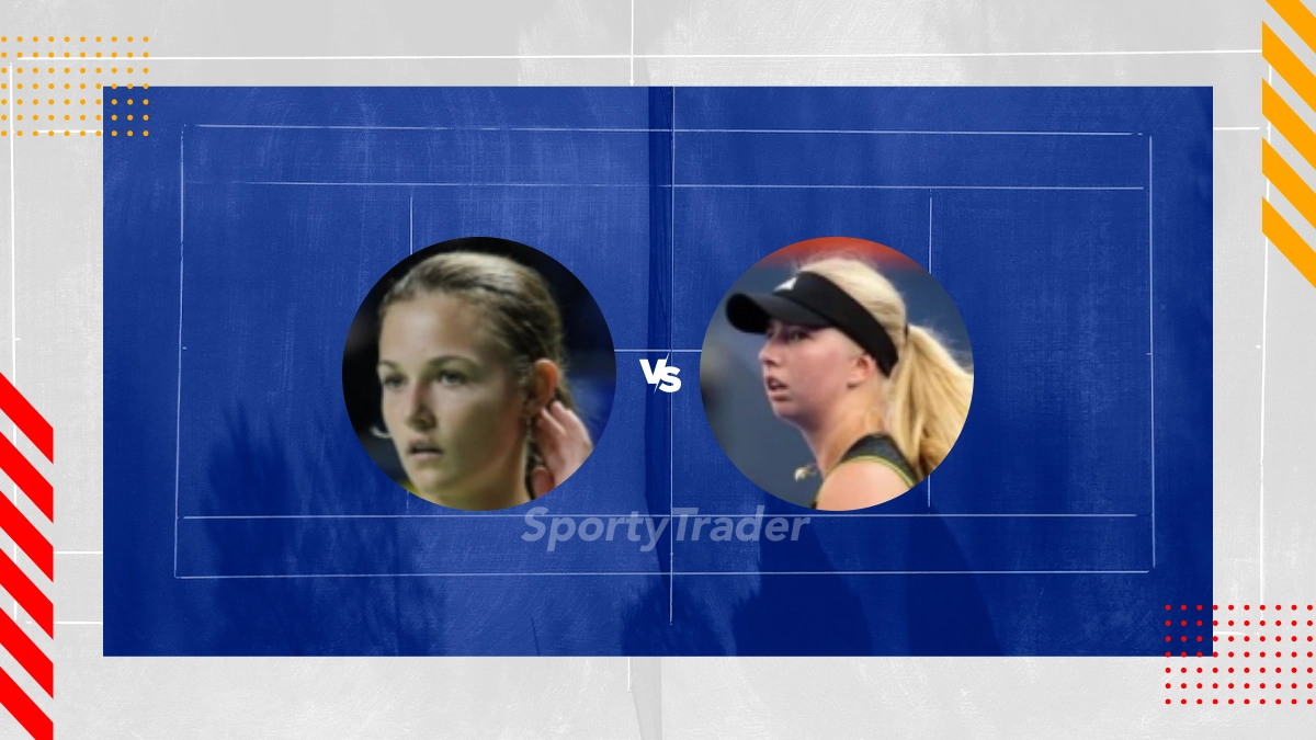 Anna Kalinskaya vs Clara Tauson Prediction