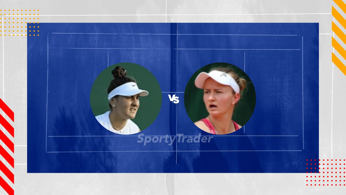 Palpite Bianca Andreescu vs Barbora Krejcikova