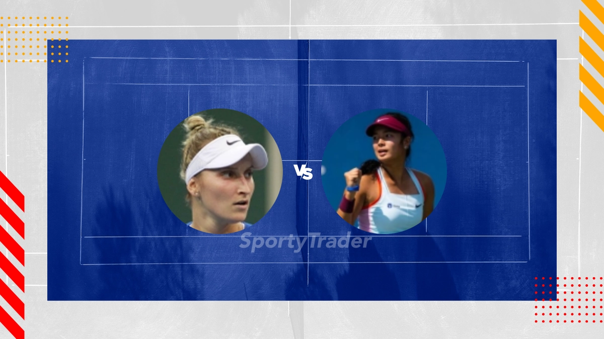 Palpite Marketa Vondrousova vs Alexandra Eala