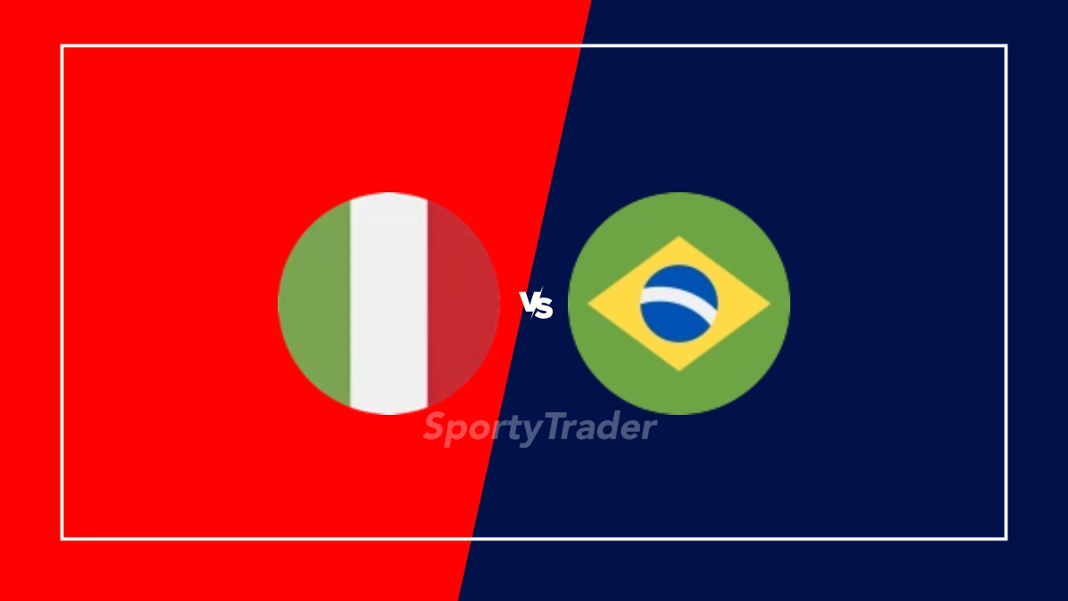 Palpite Itália F vs Brasil F