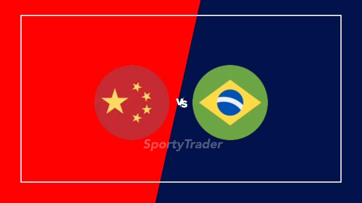 Palpite China vs Brasil