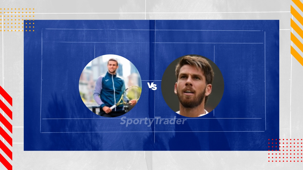 Pronostic Aleksandar Vukic vs Cameron Norrie