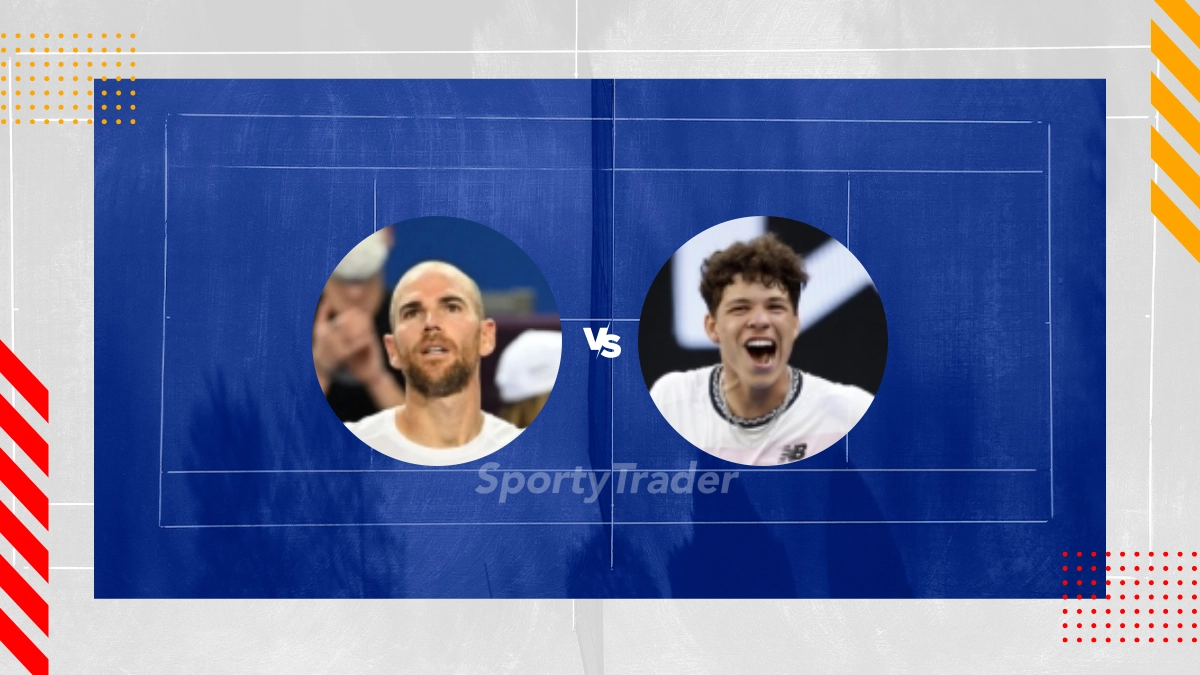 Pronostic Adrian Mannarino vs Ben Shelton