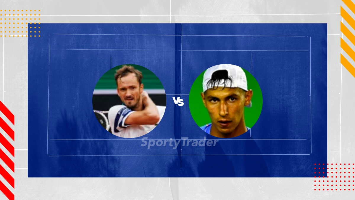 Prognóstico Daniil Medvedev vs Alexei Popyrin