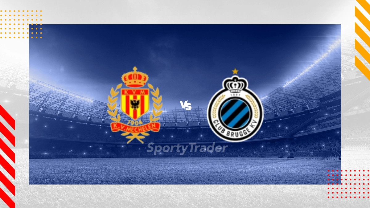 Prognóstico Yellow-Red KV Mechelen vs Club Brugge KV
