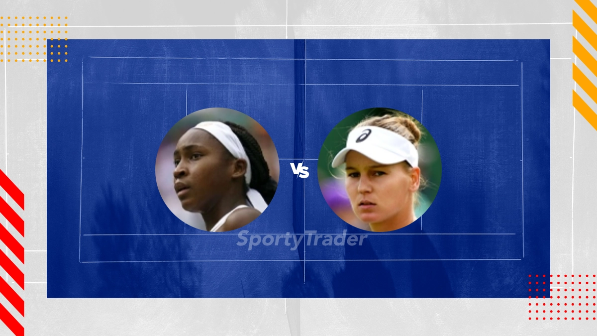 Pronostic Cori Gauff vs Veronika Kudermetova