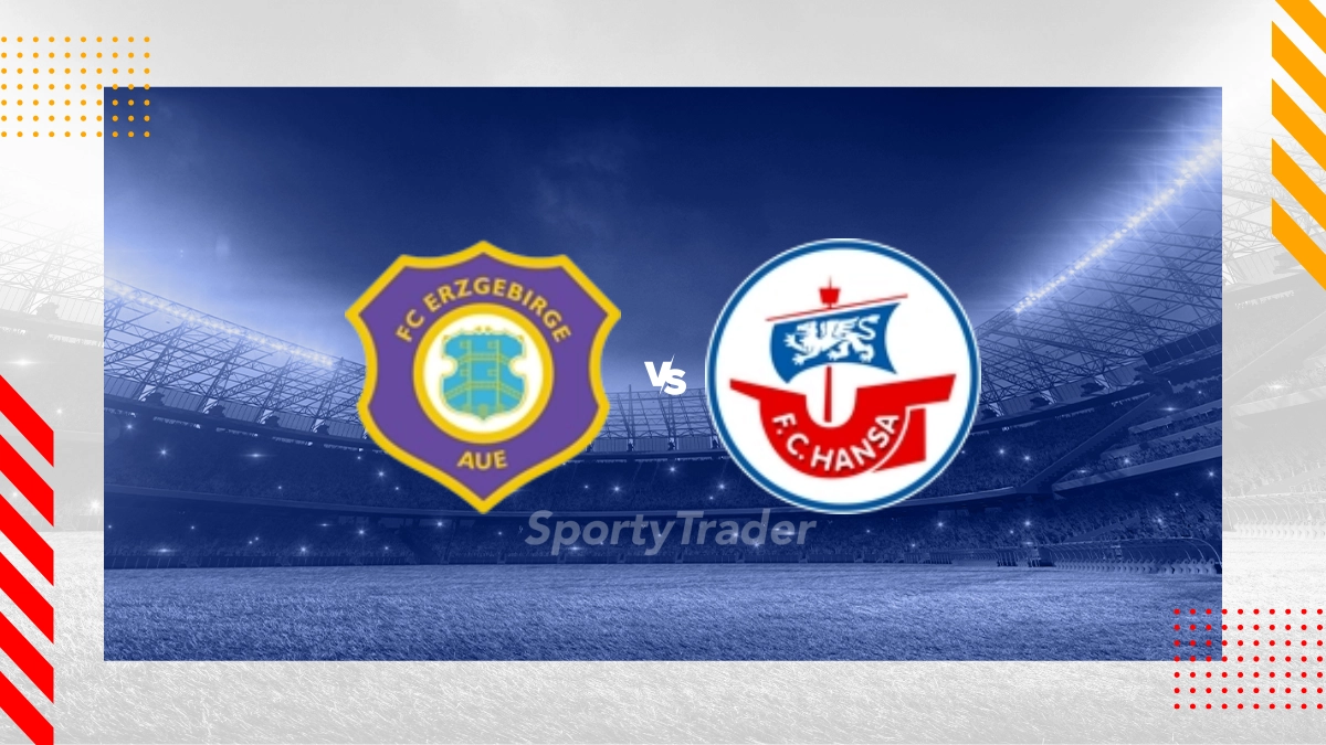 FC Erzgebirge Aue vs. FC Hansa Rostock Prognose