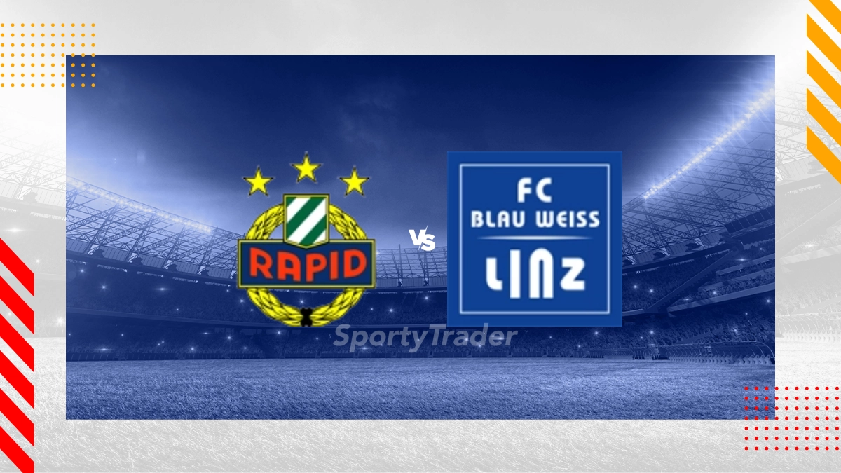 Pronostic Rapid Vienne vs Blau-Weiss Linz