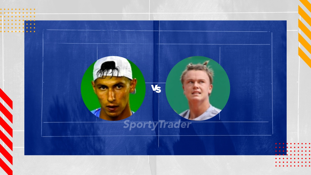 Alexei Popyrin vs Holger Rune Prediction