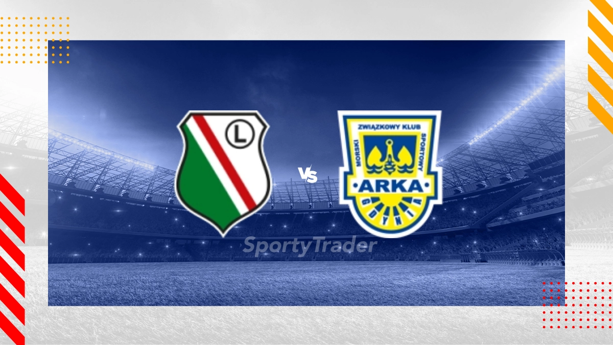 Pronostic Legia Varsovie vs MKS Arka Gdynia