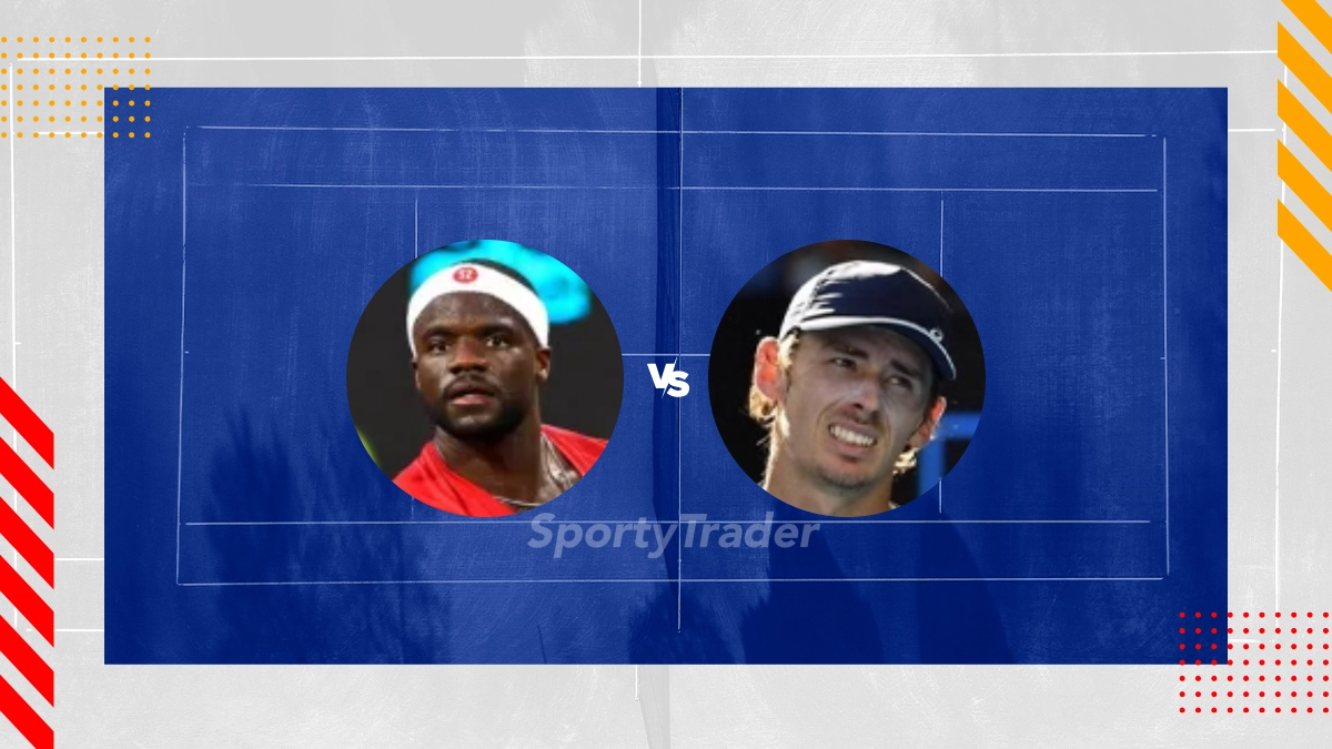 Pronostic Frances Tiafoe vs Alex De Minaur