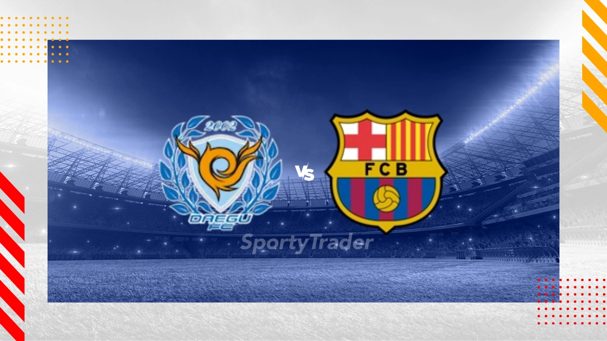 Prognóstico Daegu FC vs Barcelona