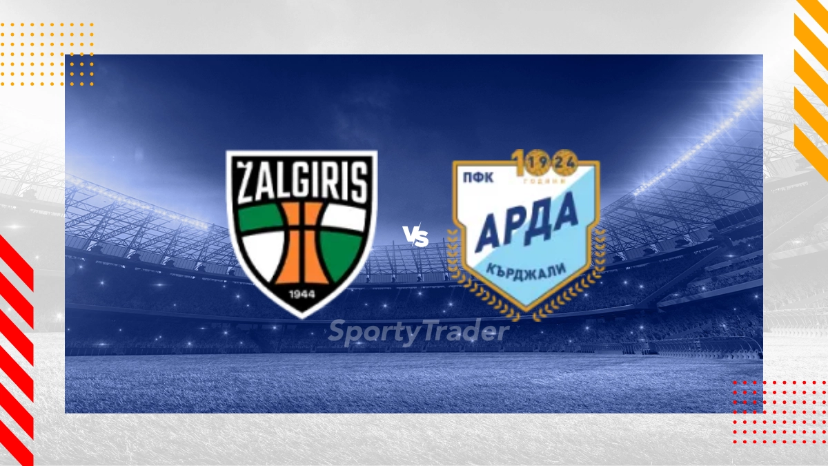 Pronostic Kauno Zalgiris vs FC Arda Kardzhali