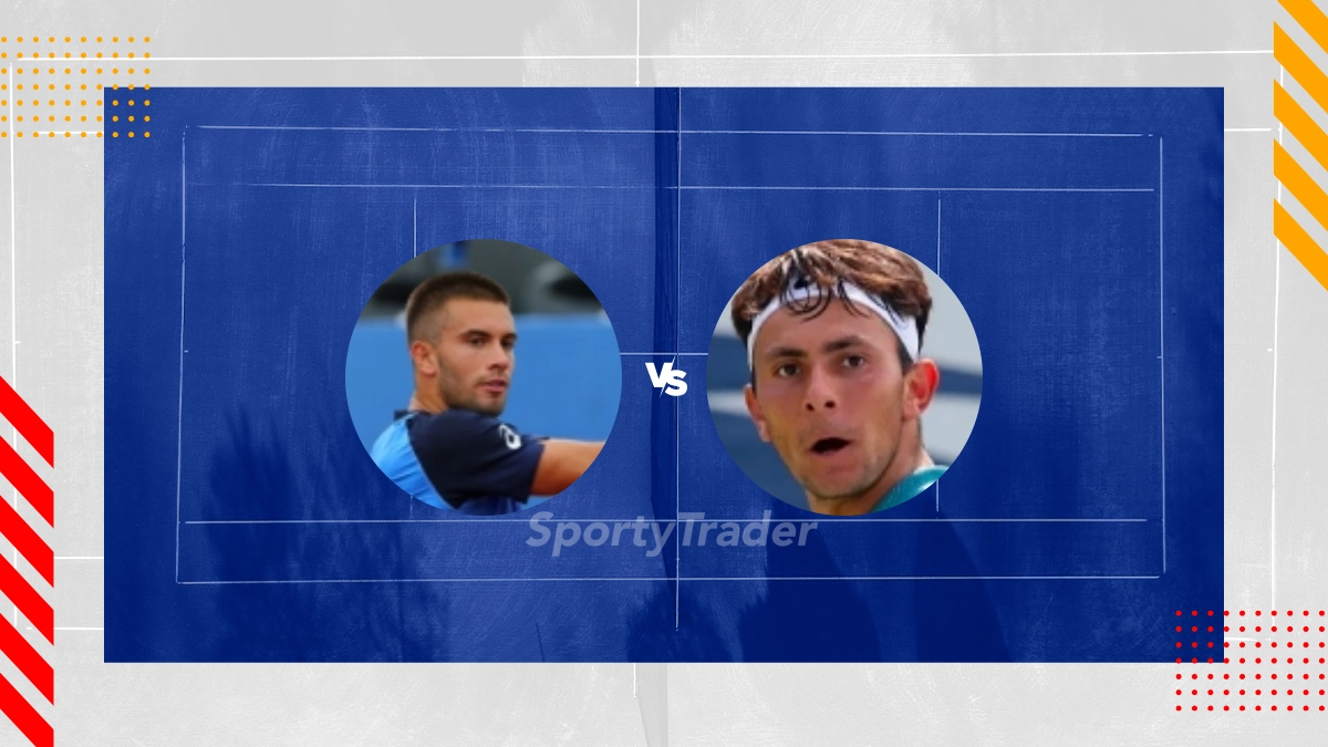 Borna Ćorić vs Emilio Nava Prediction