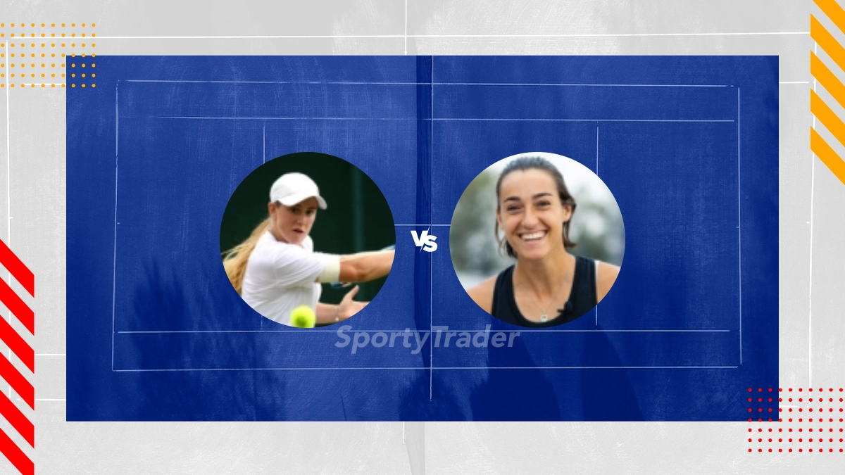 Sonay Kartal vs Caroline Garcia Picks