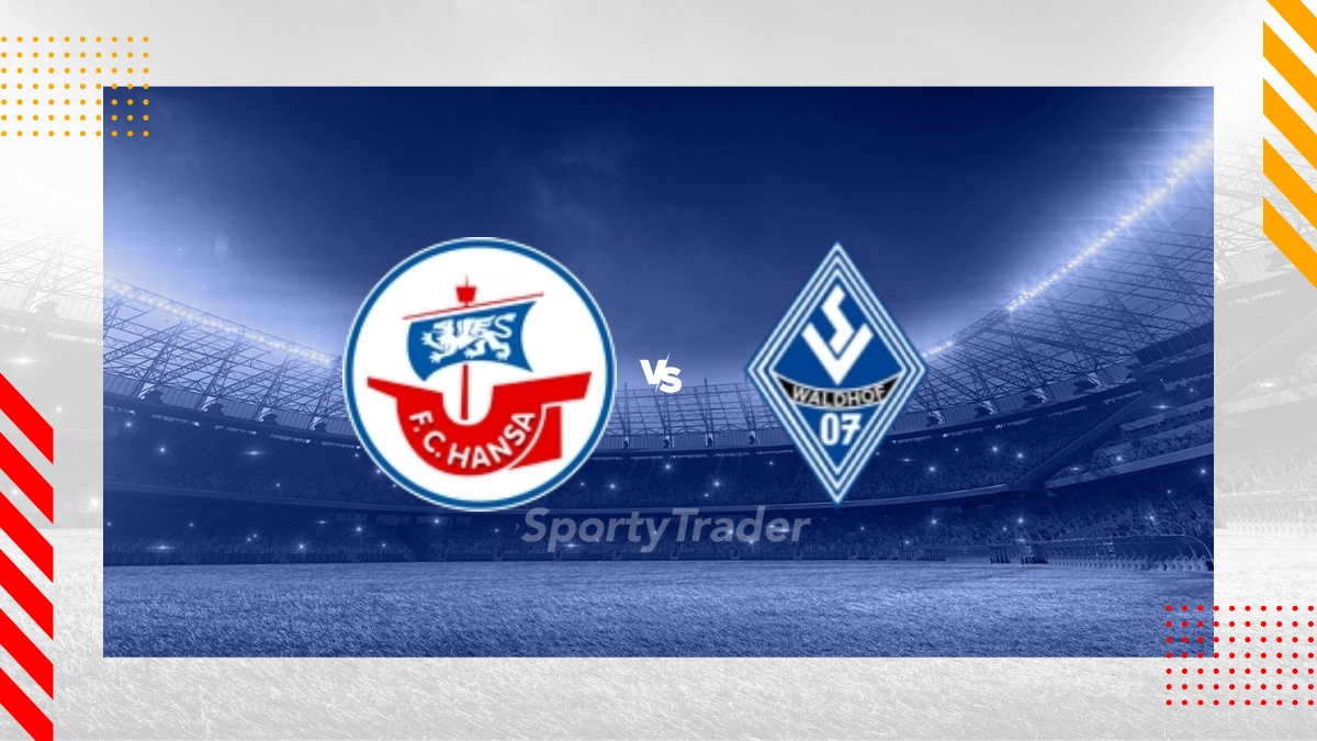 FC Hansa Rostock vs. SV Waldhof Mannheim 07 Prognose