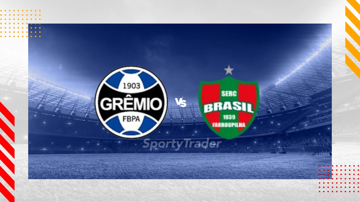 Palpite Grémio RS vs Brasil De Farroupilha RS