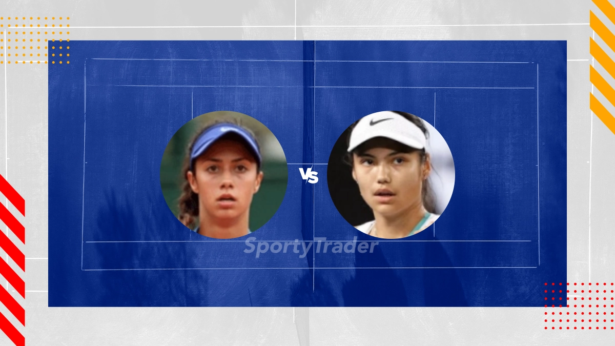 Palpite Olga Danilovic vs Emma Raducanu