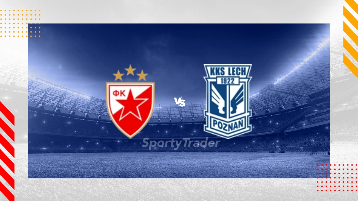 Prognóstico Estrela Vermelha Belgrado vs KKS Lech Poznan
