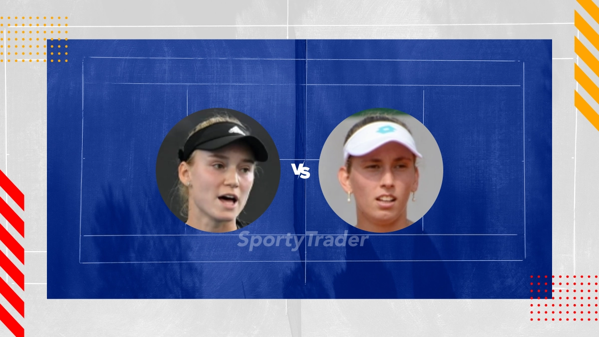 Pronostic Elena Rybakina vs Elise Mertens