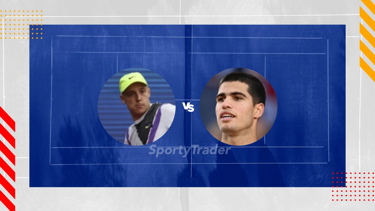 Pronostic Hamad Medjedovic vs Carlos Alcaraz