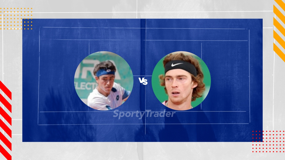 Palpite Francisco Comesana vs Andrey Rublev