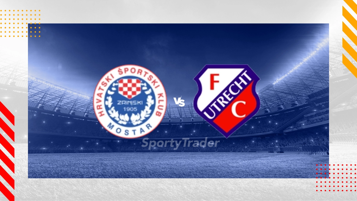 Voorspelling Zrinjski vs FC Utrecht