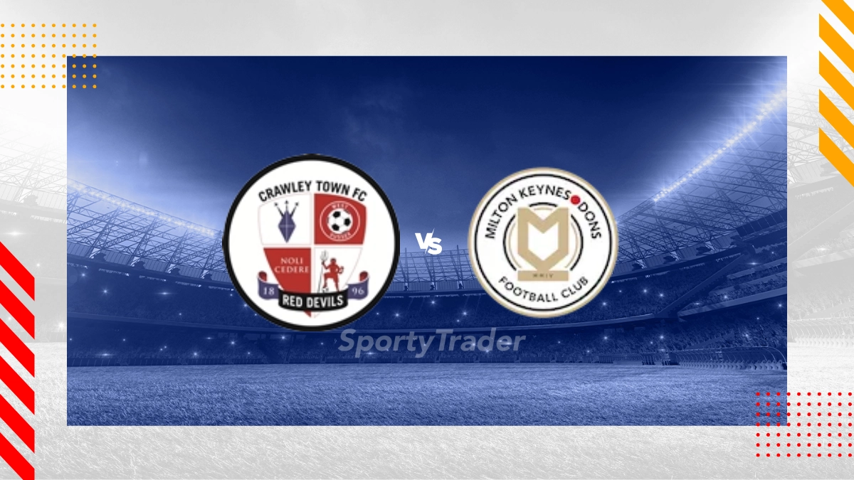 Crawley Town vs Milton Keynes Dons Prediction