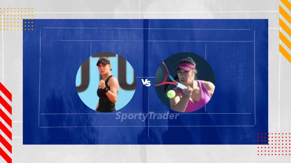 Palpite Sara Bejlek vs Destanee Aiava