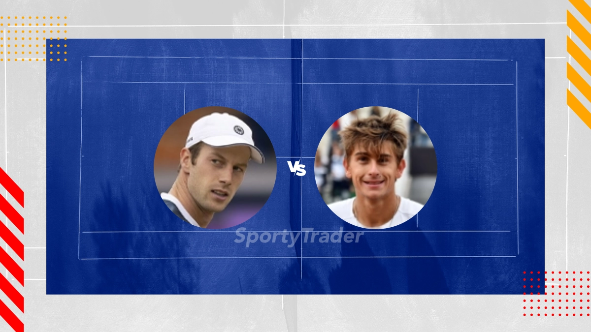 Pronostic Botic Van De Zandschulp vs Matteo Arnaldi