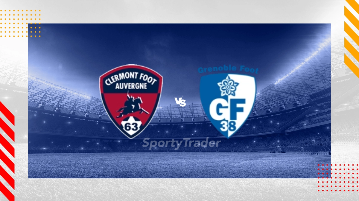 Pronostic Clermont vs Grenoble Foot