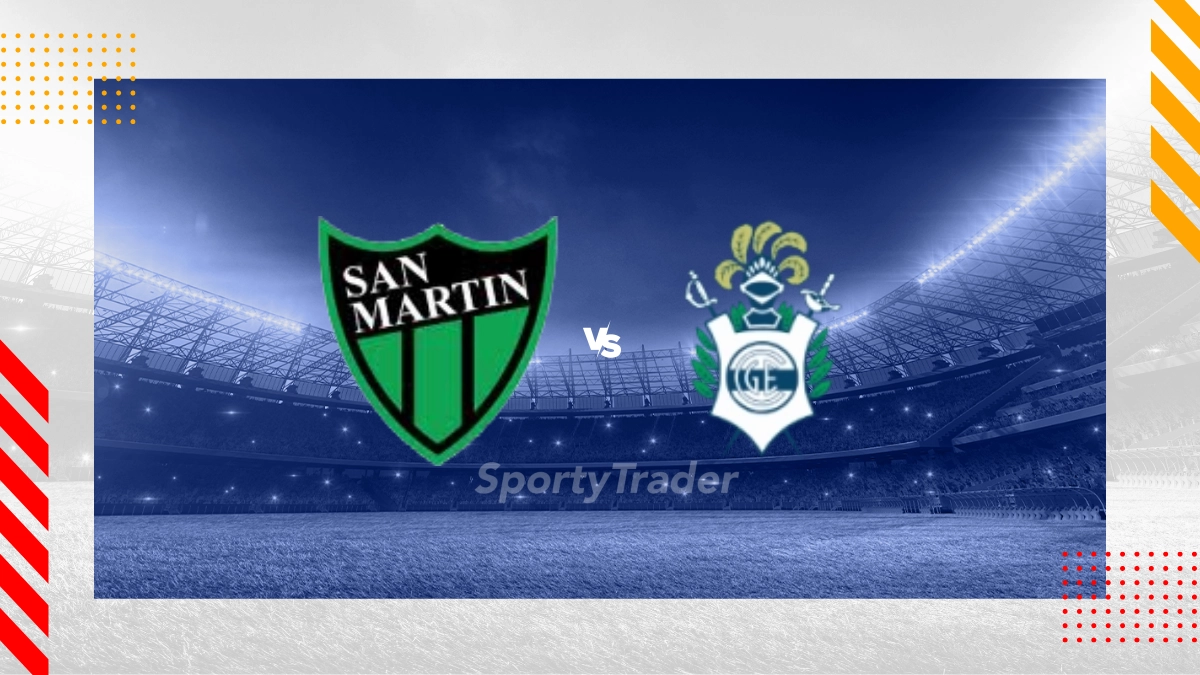Pronóstico San Martín De San Juan vs Gimnasia Y Esgrima La Plata