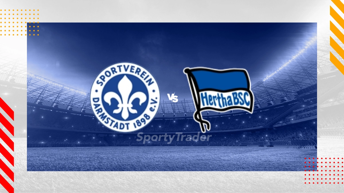 Pronostic Darmstadt vs Hertha Berlin