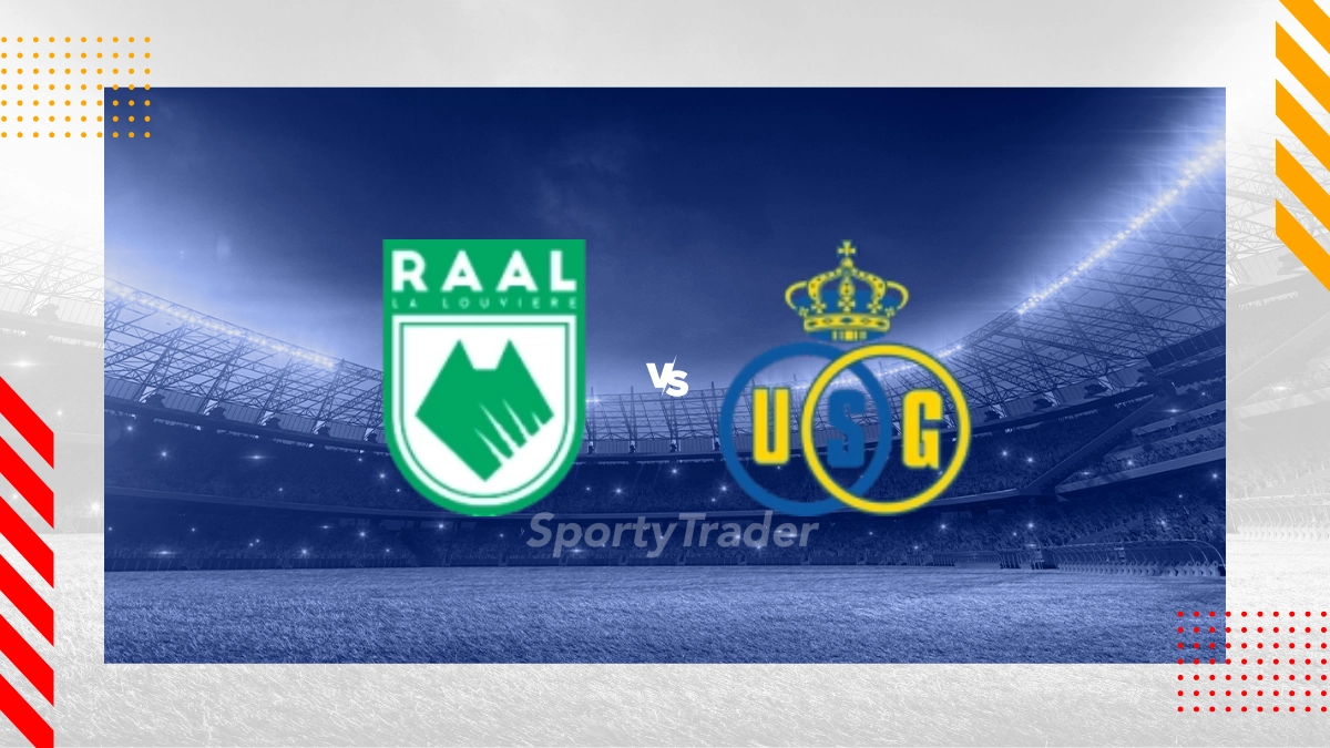 Pronostic RAAL La Louvière vs Union Saint-Gilloise