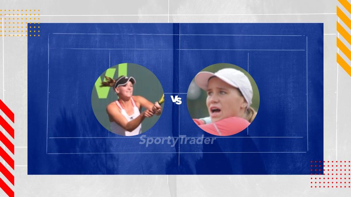 Pronostic Ashlyn Krueger vs Sofia Kenin