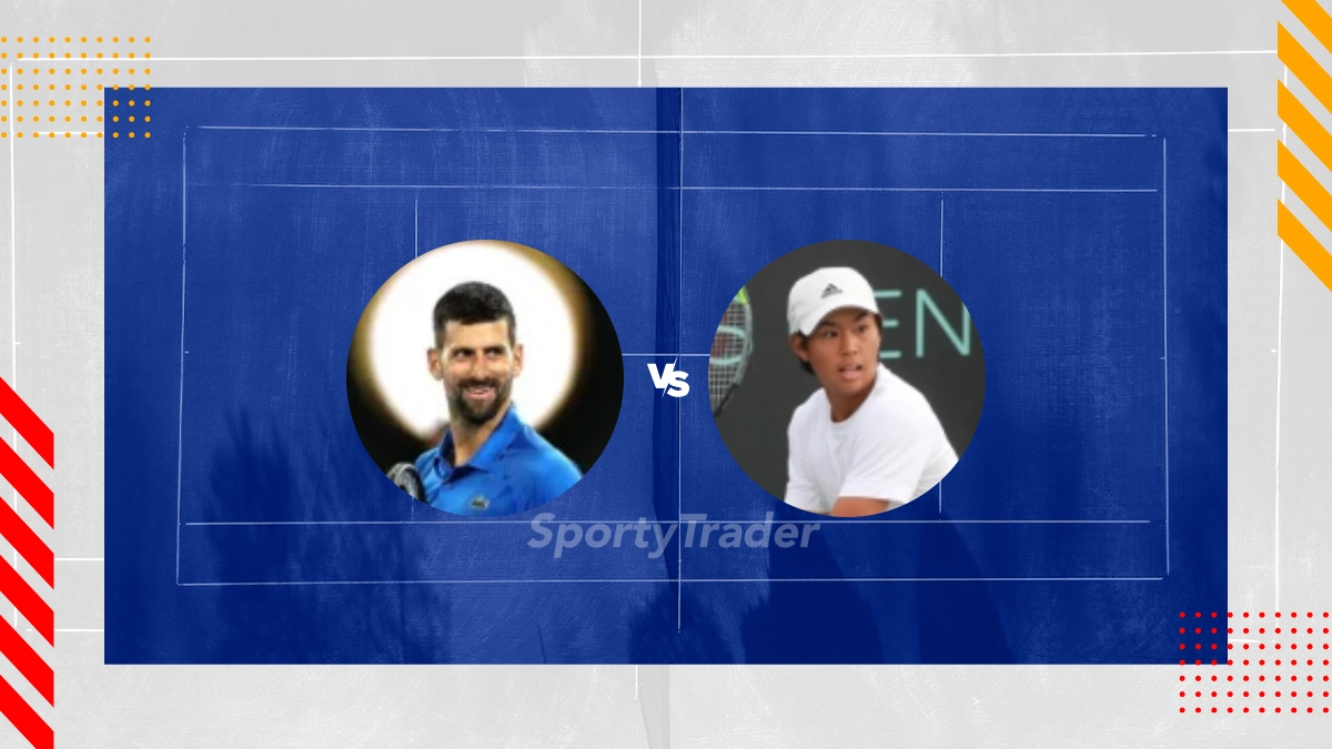 Novak Djokovic vs Learner Tien Picks
